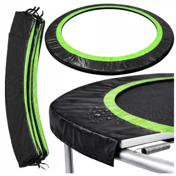 Protection de ressorts Lean pour trampoline noire 305-312 cm 10 ft