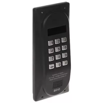 Interphone numérique ACO CDNP8ACC-ST avec module vocal et contrôle d'accès
