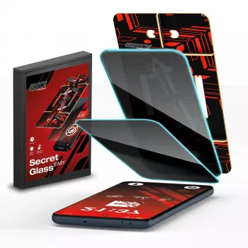 GrizzGlass SecretGlass Easy protection d'écran confidentialité pour Xiaomi POCO F6