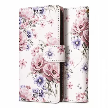 TECH-PROTECT Étui portefeuille pour Redmi Note 13 Pro 5G / Poco X6 5G avec emplacement pour carte, Floral