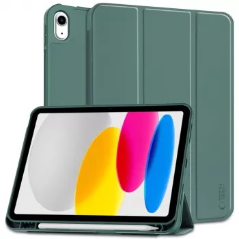 Tech-Protect SC Pen Étui pour iPad 10.9 (10e gén., 2022) / iPad 11 (2025), vert