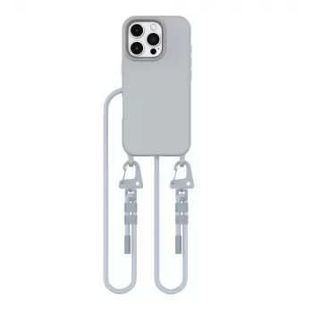 Tech-Protect Magnecklace Coque MagSafe pour iPhone 16 Pro Gris