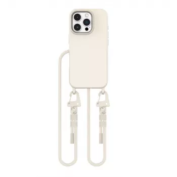 Collier MagSafe Tech-Protect Magnecklace iPhone 16 Pro Max Latte
