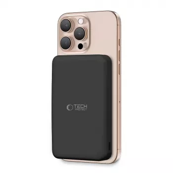 TECH-PROTECT PB24 LIFEMAG QI2 MAGSAFE BATTERIE EXTERNE 10000MAH NOIR