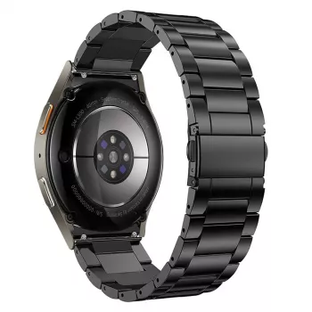 Bracelet TECH-PROTECT STAINLESS pour Samsung Galaxy Watch 4 / 5 / 5 PRO / 6 / 7 / FE noir