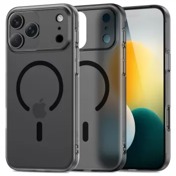 Coque arrière Tech-Protect Magslim MagSafe pour iPhone 17 Pro Max noir mat