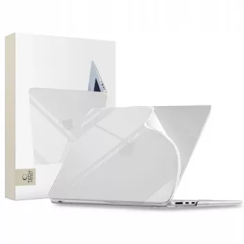 Coque Tech-Protect Smartshell pour MacBook Air 15 M2-M5 2023-2026 transparente