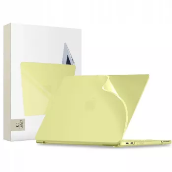 Coque rigide Tech-Protect Softshell pour MacBook Neo 13 2026 agrumes mat