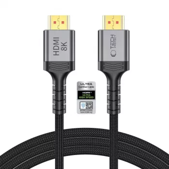 Câble TECH-PROTECT ULTRABOOST HDMI 2.1 4K 120HZ / 8K 60HZ 200CM noir