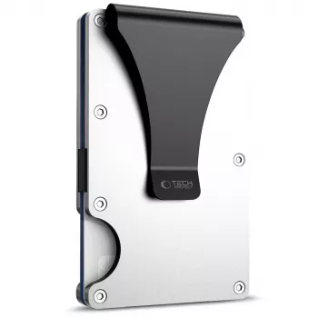 TECH-PROTECT THORN portefeuille RFID acier argent