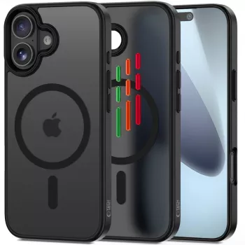 Coque MagSafe Tech-Protect Magmat XT lot de 4 pour iPhone 17 noir mat
