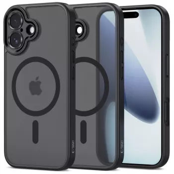 Tech-Protect étui Magcam MagSafe iPhone 17 noir mat