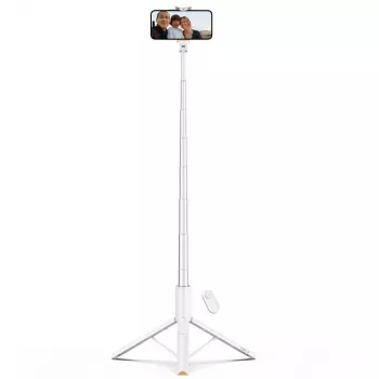 Perche à selfie et trépied Tech-Protect L09S blanche