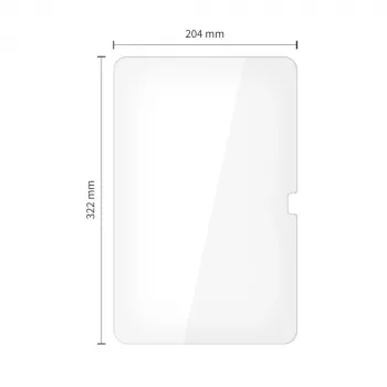 Protection d'écran en verre trempé Glass Fit+ Tech-Protect pour Samsung Galaxy Tab S8 Ultra/S9 Ultra/S10 Ultra/S11 Ultra 14,6 inch (lot de 2)