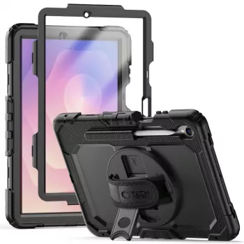 Coque renforcée Tech-Protect Solid Rugged pour Samsung Galaxy Tab S11 11.0 (X730/X736B) noire