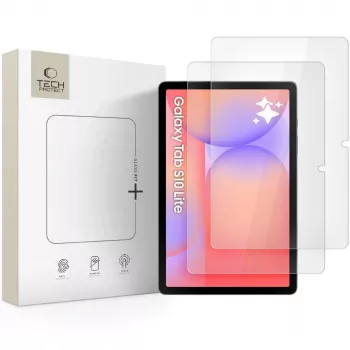 Protection d'écran en verre trempé Glass Fit+ Tech-Protect pour Samsung Galaxy Tab S10 Lite 10,9 inch X400/X406B - lot de 2