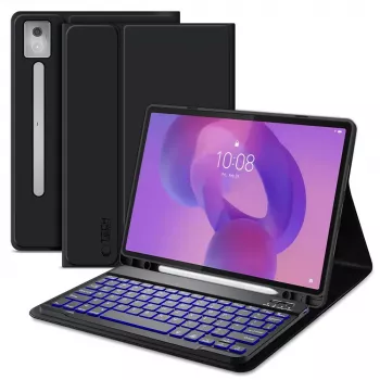 Étui avec stylet et clavier Tech-Protect SC Pen pour Lenovo Idea Tab Pro / Pro MT 12.7 TB-373 noir