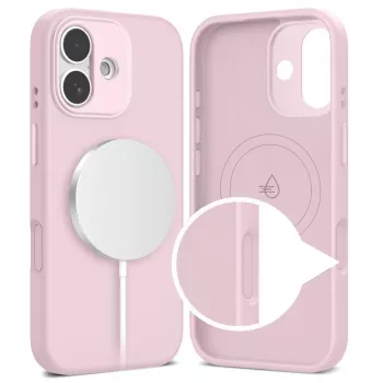 Coque arrière TECH-PROTECT UNIQ MagSafe iPhone 17 rose