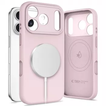 Coque arrière Tech-Protect Uniq MagSafe iPhone 17 Pro Max rose