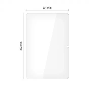 Protection d'écran en verre trempé Glass Fit+ TECH-PROTECT lot de 2 pour Samsung Galaxy Tab A9+ / A11+ Plus 11,0 inch (SM-X210/X215/X216/X230/X235/X236) transparente