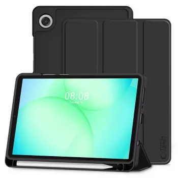 Étui à stylet Tech-Protect SC Pen pour Samsung Galaxy Tab A9 / A11 8.7 X110 / X115 / X133 / X135, noir