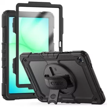 Coque Tech-Protect Solid pour Samsung Galaxy Tab A9+ / A11+ PLUS 11.0 X210 / X215 / X216 / X230 / X235 / X236, noire