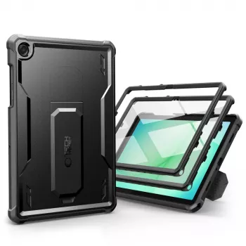 Coque Tech-Protect Kevlar PRO pour Samsung Galaxy Tab A9+ / A11+ PLUS 11.0 X210/X215/X216/X230/X235/X236 noire