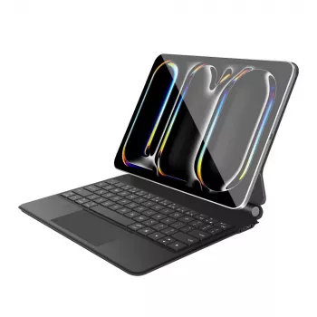 Étui avec clavier magnétique Tech-Protect SC pour iPad Pro 11 pouces 5e/6e génération 2024-2025, noir