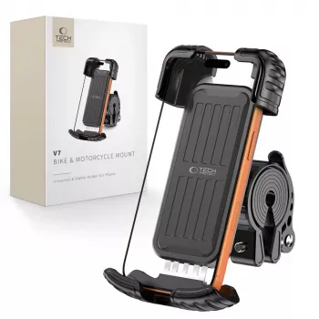 Support universel vélo et moto TECH-PROTECT V7, noir