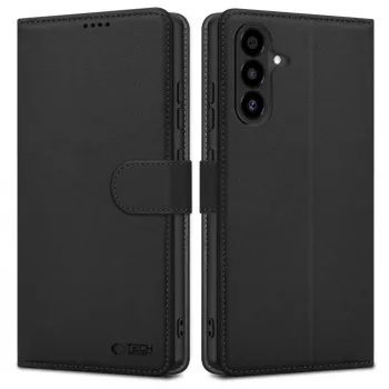 Tech-Protect Coque portefeuille pour Samsung Galaxy A26 5G noire