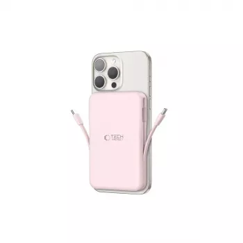 TECH-PROTECT PB31 LIFEMAG MagSafe Batterie externe 10000mAh rose