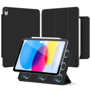 Tech-Protect Smartcase Coque magnétique pour iPad 10,9 pouces (10e génération 2022) / iPad 11 pouces (2025) - noir
