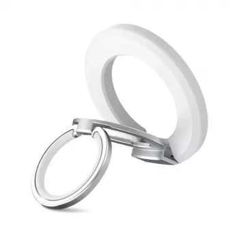 TECH-PROTECT MMR500 Bague magnétique MagSafe pour téléphone Blanc