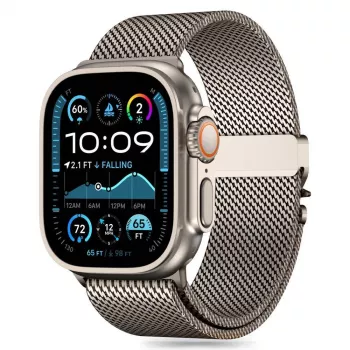TECH-PROTECT Milano Bracelet à maillons en titane pour Apple Watch 8 / 9 / 10 / 11 / SE / Ultra (44 / 45 / 46 / 49 mm)