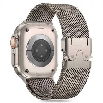 TECH-PROTECT Milano Bracelet à maillons en titane pour Apple Watch 8 / 9 / 10 / 11 / SE / Ultra (44 / 45 / 46 / 49 mm)