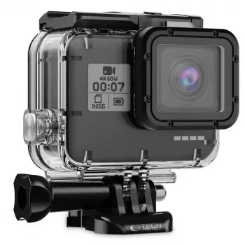 Boîtier étanche TECH-PROTECT GA200 pour GoPro Hero 5 / 6 / 7 transparent