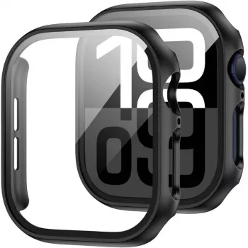 Protection TECH-PROTECT DEFENSE360 pour Apple Watch 10 (46 mm), noire
