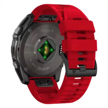 TECH-PROTECT SILICONE LINE GARMIN FENIX 5X / 5X PLUS / 6X / 6X PRO / 7X / 8 (51 MM) ROUGE