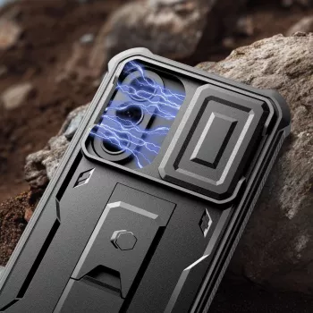 TECH-PROTECT KEVLAR CAM+ 2-SET Galaxy A57 5G Coque de protection noire