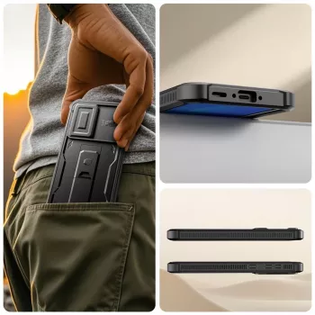 Protection d'objectif TECH-PROTECT Kevlar Cam+ 2-pack pour Samsung Galaxy A36 / A37 5G, noir