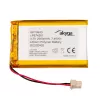 Akyga AKY0640 LP674261 Batterie Li-Po 3,7 V 2000 mAh, PCM, Molex 5264 2 broches, 50 mm