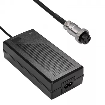 Akyga AK-EV-18 chargeur pour batteries Li-Ion 36 V (10S) (vélo électrique / trottinette), 42 V / 2 A, 84 W, GX16 12 mm femelle