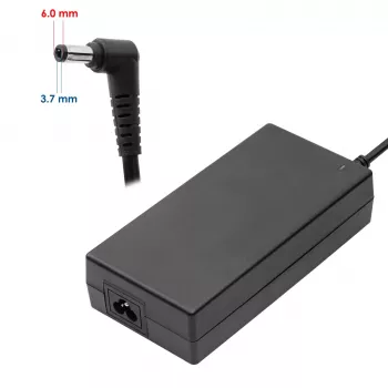 Bloc d'alimentation pour ordinateur portable Akyga AK-ND-87 pour ASUS / Lenovo, 200 W, 20 V, 10 A, 6,0 x 3,7 mm, 1,2 m