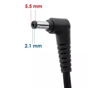 Bloc d'alimentation pour ordinateur portable Akyga AK-ND-88 pour Clevo / Gigabyte, 200 W, 19,5 V, 10,3 A, 5,5 x 2,5 mm, 1,2 m