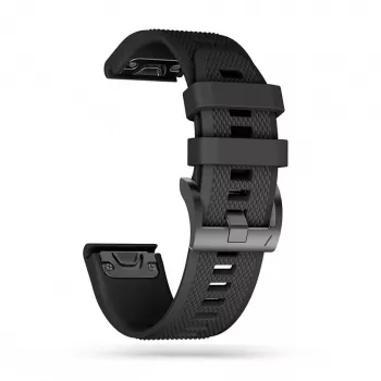 TECH-PROTECT SMOOTH GARMIN FENIX 5 / 6 / 6 PRO / 7 NOIR
