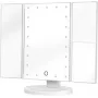 Miroir de maquillage LED Humanas HS-ML04 avec éclairage - blanc