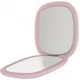Miroir de courtoisie Humanas HS-PM01 avec éclairage LED - rose