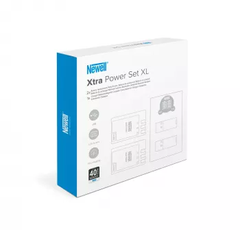 Chargeur double canal Newell DL-USB-C avec 2 batteries NP-BX1 pour Sony