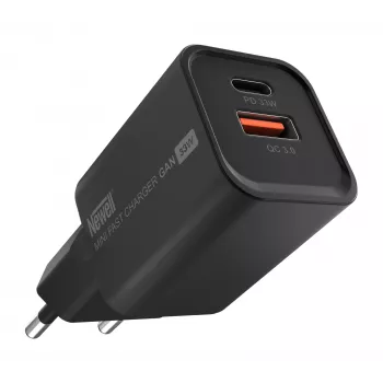 Chargeur USB-C Newell GaN 33 W Noir