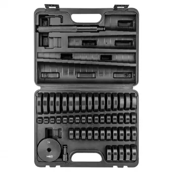Kit NEO TOOLS pour la pose de roulements, joints et fixations en caoutchouc - ensemble de 51 pièces